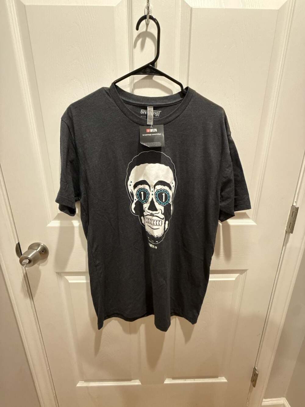BreakingT NFLPA Hurts Sugar Skull T-Shirt